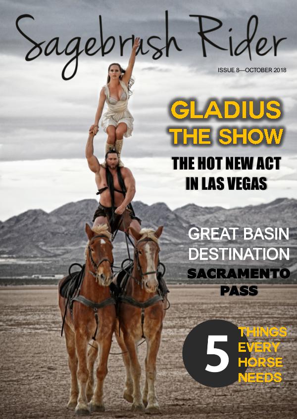 Sagebrush Rider Magazine Issue 8 - October 2018