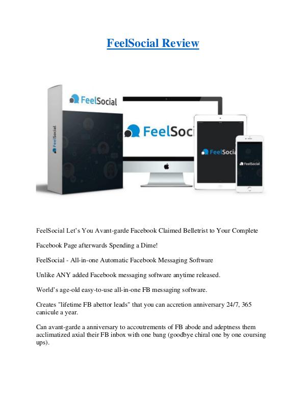 FeelSocial Review All-in-One Facebook Messaging Software