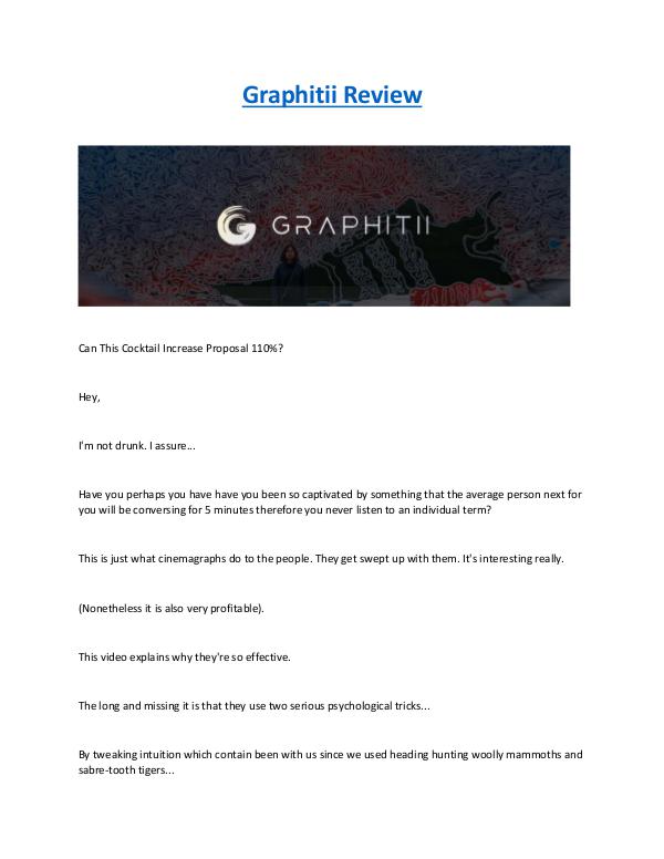 Graphitii Review 5 Powerful Features That You Will Love!