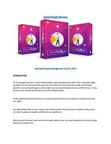 Social Daddy Review - New Best Social Management Tool for 2017