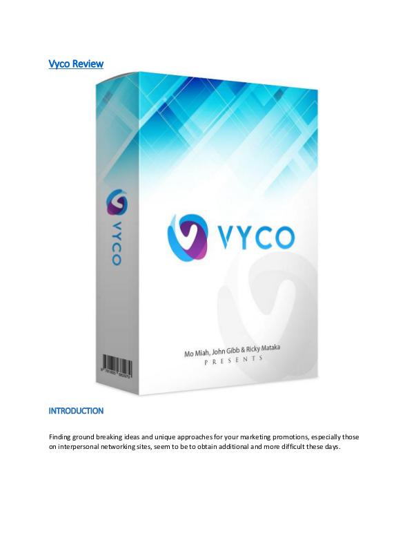 Vyco Review $4323.20 In Profits From Just 1 Simple Campaign