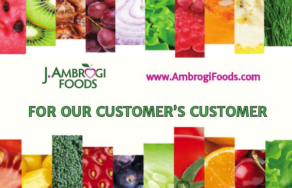 Why should J. Ambrogi Foods be your premier distributor? JAmbrogiFoodsBrochure