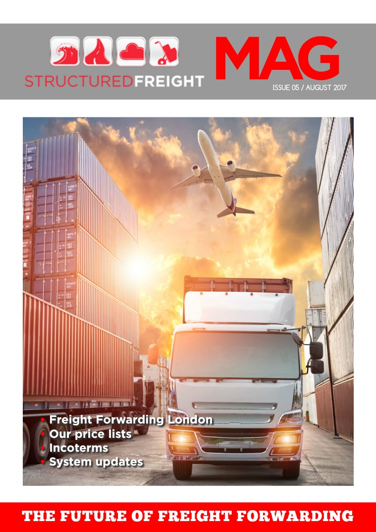 Structured Freight Magazine Issue 05 / August 2017