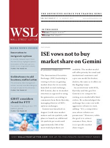 Wall Street Letter Volume XLV Issue 27