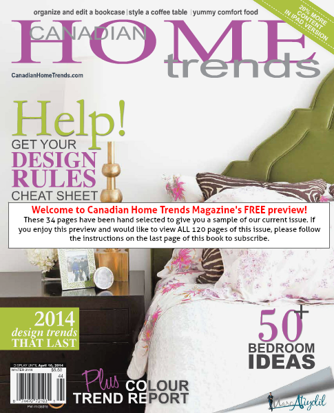 Canadian Home Trends PREVIEW