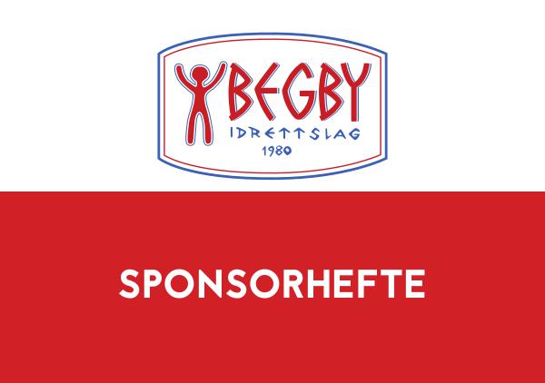 Begby IL Sponsorkatalog Begby IL Sponsorkatalog