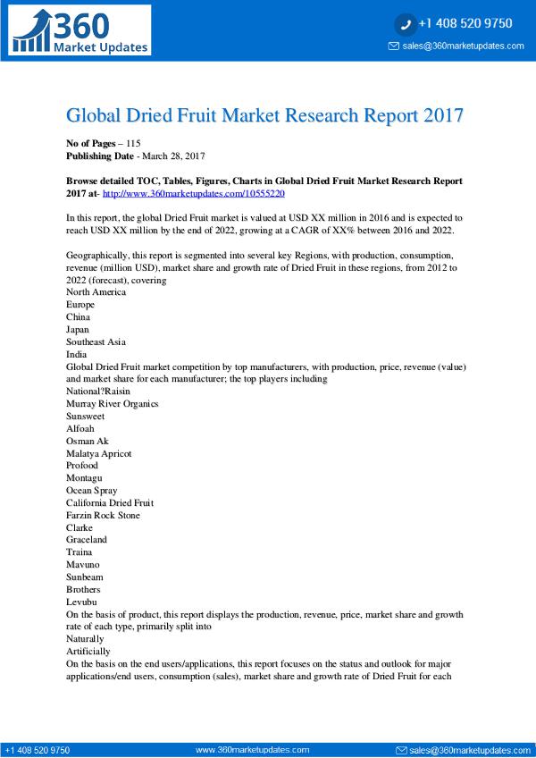 Global-Dried-Fruit-Market-Research-Report-2017