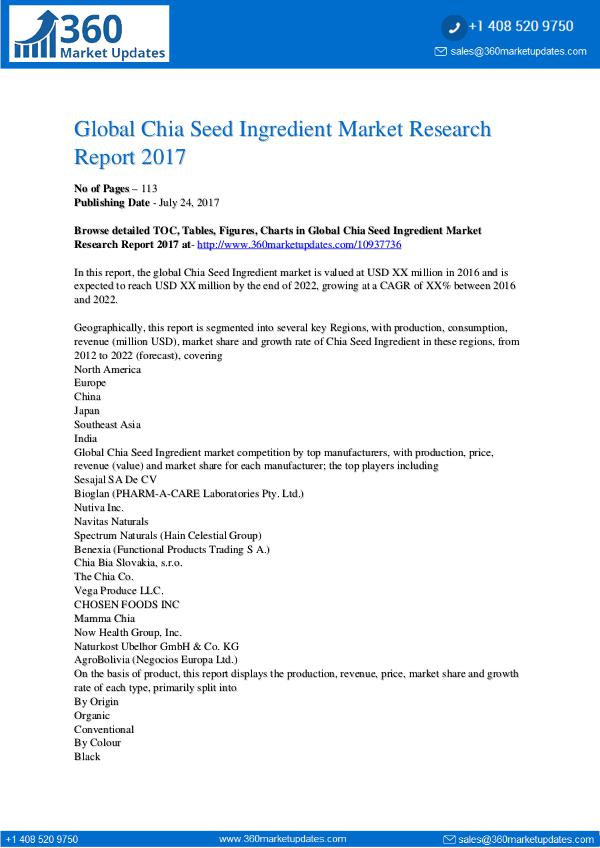 News Global-Chia-Seed-Ingredient-Market-Research-Report