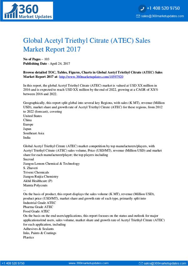 Report- Global-Acetyl-Triethyl-Citrate-ATEC-Sales