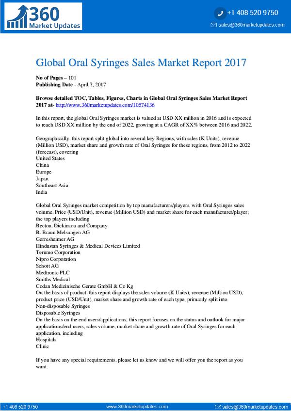 Report- Global-Oral-Syringes-Sales-Market-Report-