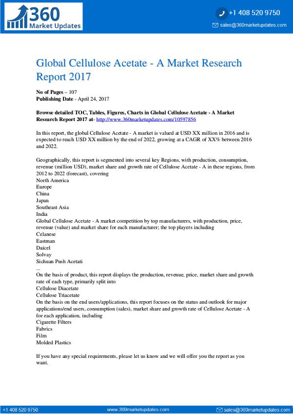 Report- Global-Cellulose-Acetate-A-Market-Researc
