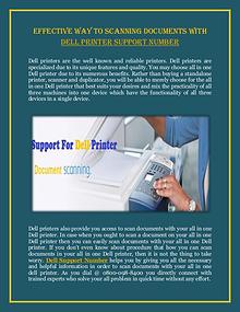 Dell Printer Support Contact Number