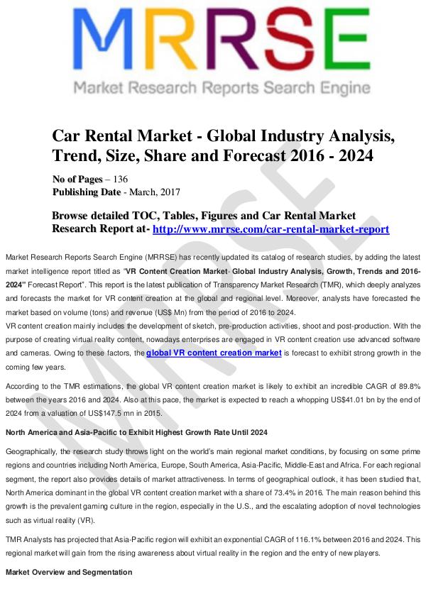 Demand for Eco-friendly Materials High in Cosmetic Packaging Industry Global Car Rental Market