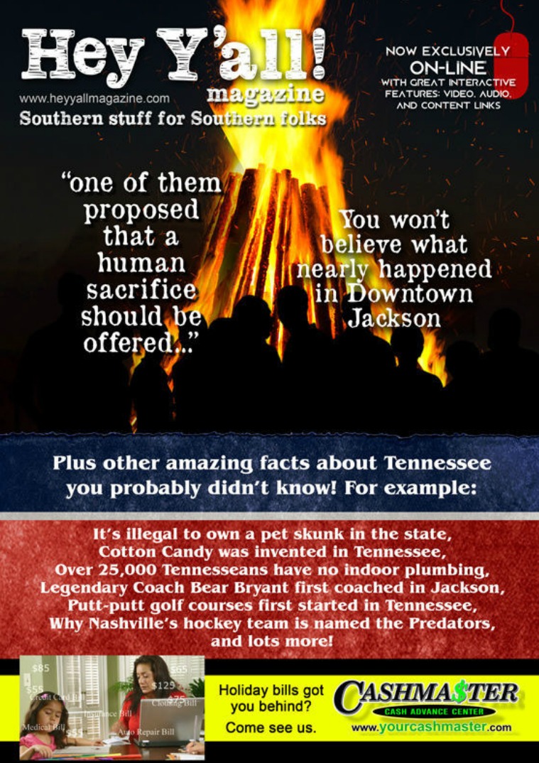 Hey Y'all Magazine Tennessee facts issue