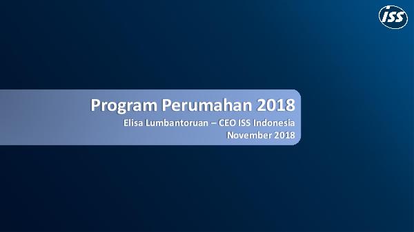 ISS Indonesia Housing Program