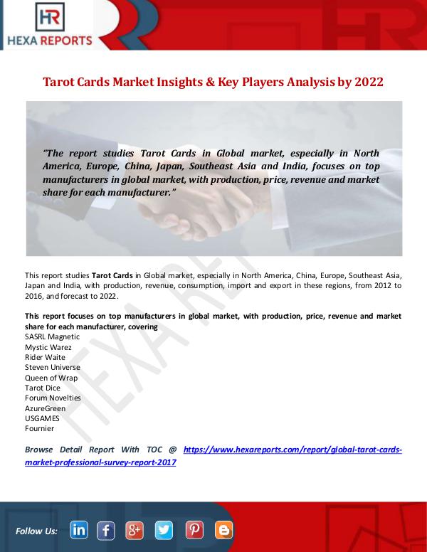 Tarot Cards Market