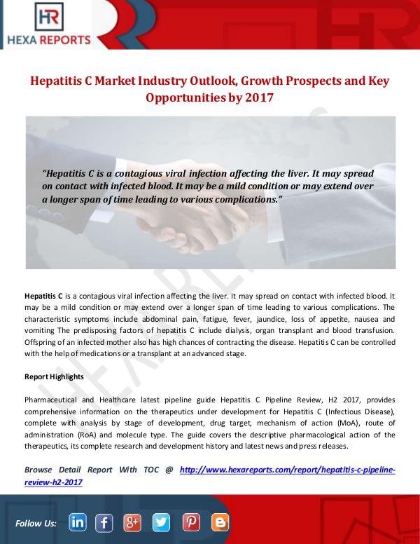 Hepatitis C Market