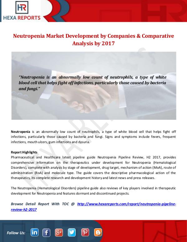 Neutropenia Market