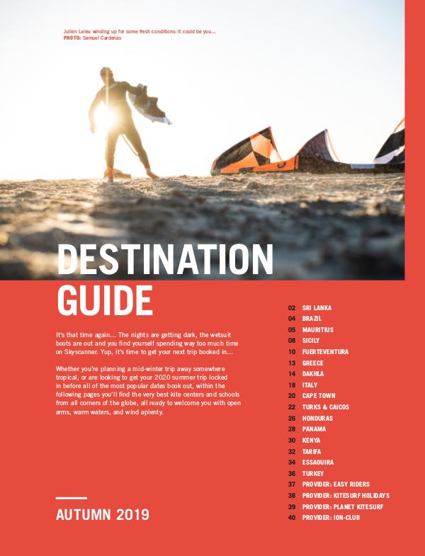 Destination Guide - Autumn 2019