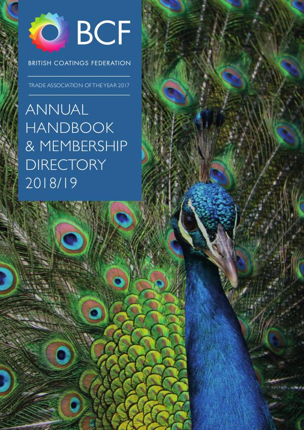 BCF Annual Handbook & Membership Directory BCF Annual Handbook 2018/2019