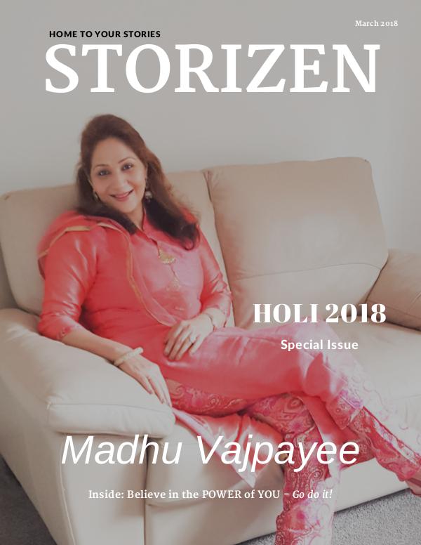 Storizen March 2018 Holi Special Issue Holi 2018 Special Issue