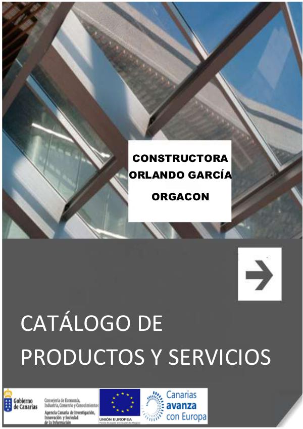 Constructora Orgacon - Catálogo productos catálogo productos - servicios