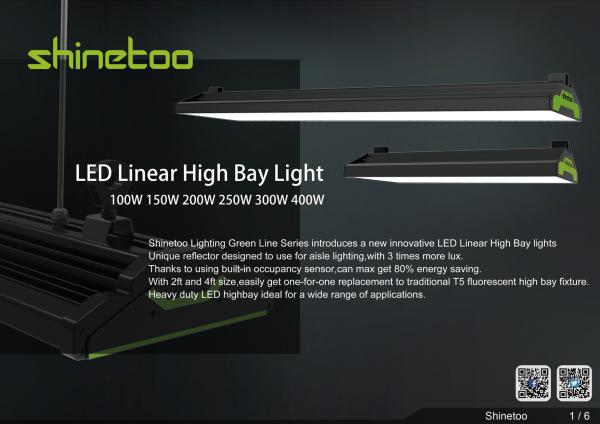 Shinetoo New Linear LED high bay light