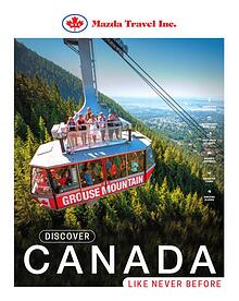 Mazda Travel Canada Brochure