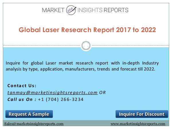 Laser Market Growth Analysis, Opportunities Forecasts till 2022