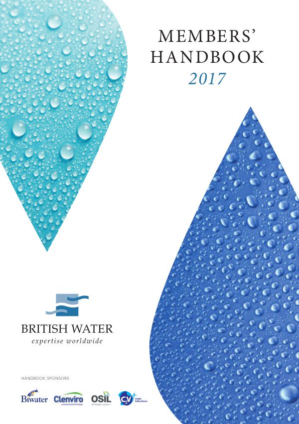 British Water Members' Handbook 2017 2017 Edition