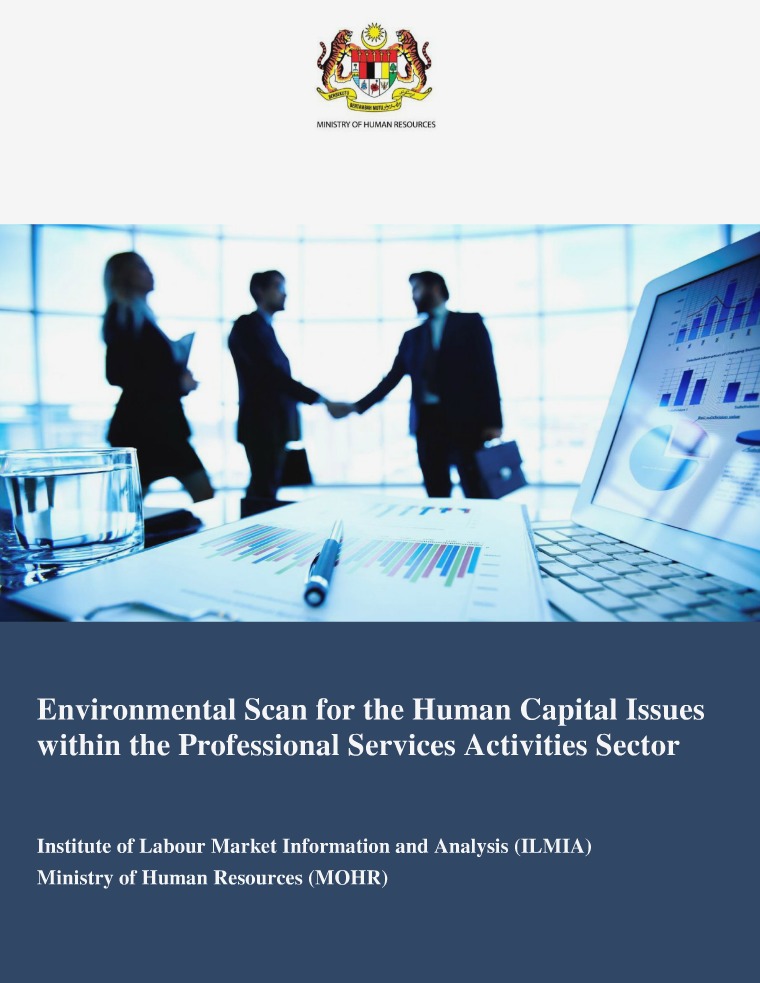 Final Report - Professional Services Activities Environmental Scan Final Report - Professional Services Activities En