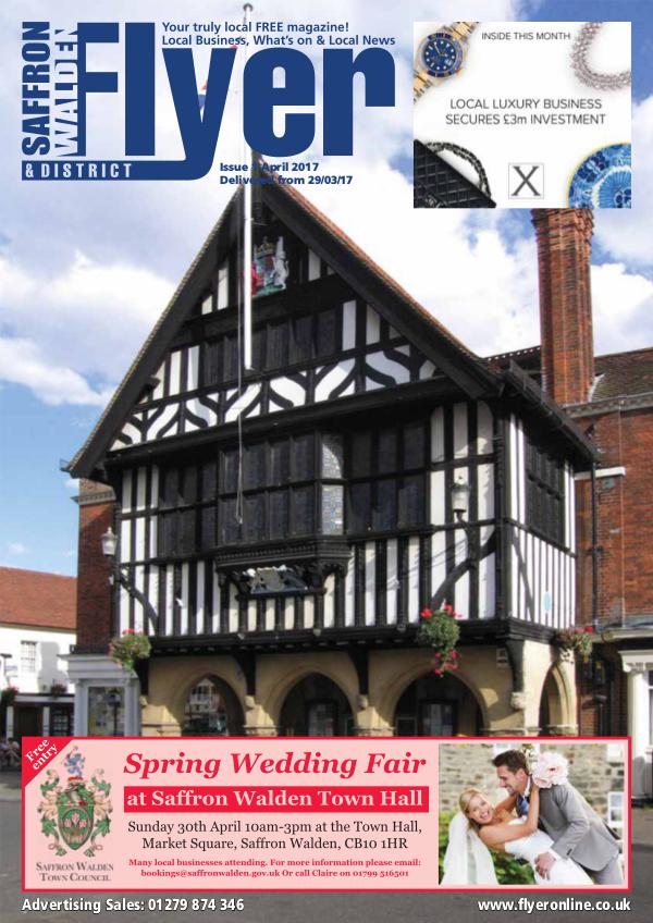 Saffron Walden Flyer monthly magazine for Saffron Walden in Essex