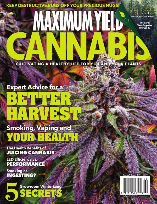 Maximum Yield Cannabis Canada January/February 2019