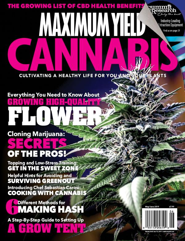 Maximum Yield Cannabis Canada May/June 2019
