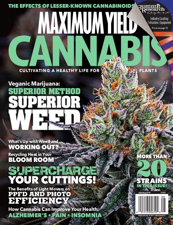 Maximum Yield Cannabis Canada July/August 2019