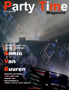 Party Time Magazine Party Time Magazine Issue 45 Armin van Buuren