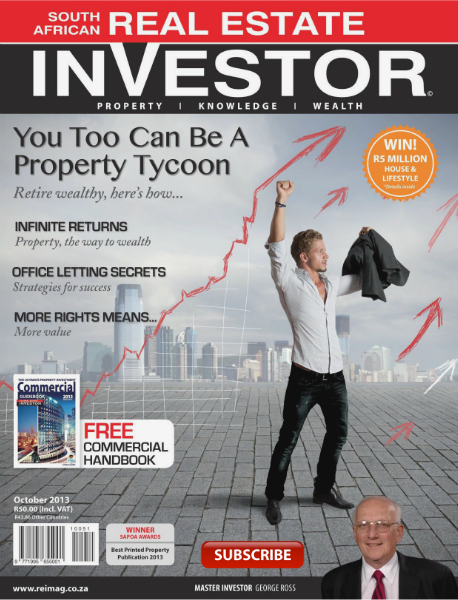 Real Estate Investor Magazine South Africa October 2013