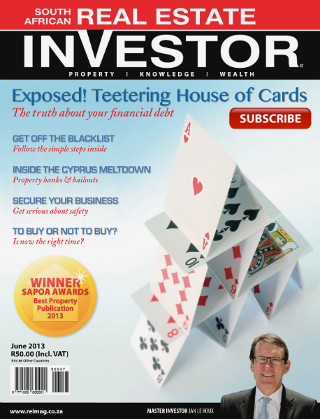 Real Estate Investor Magazine South Africa June 2013
