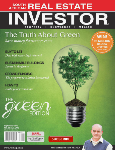 Real Estate Investor Magazine South Africa September 2013