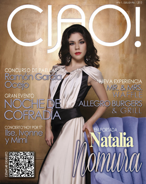 Revista CIAO! Golden Couture | Noviembre-Diciembre 2013
