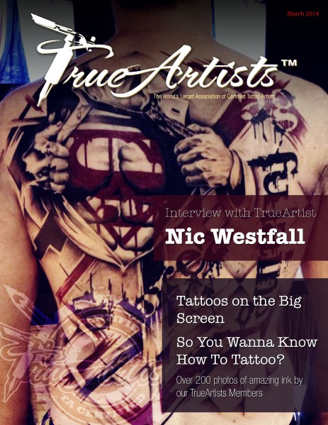 TrueArtists Tattoo Magazine Issue 2 March 2014