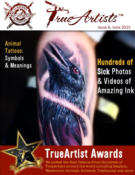 TrueArtists Tattoo Magazine Issue 6
