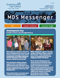 MDS Messenger Volume 13, Issue 13