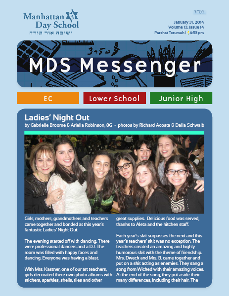 MDS Messenger Volume 13, Issue 14