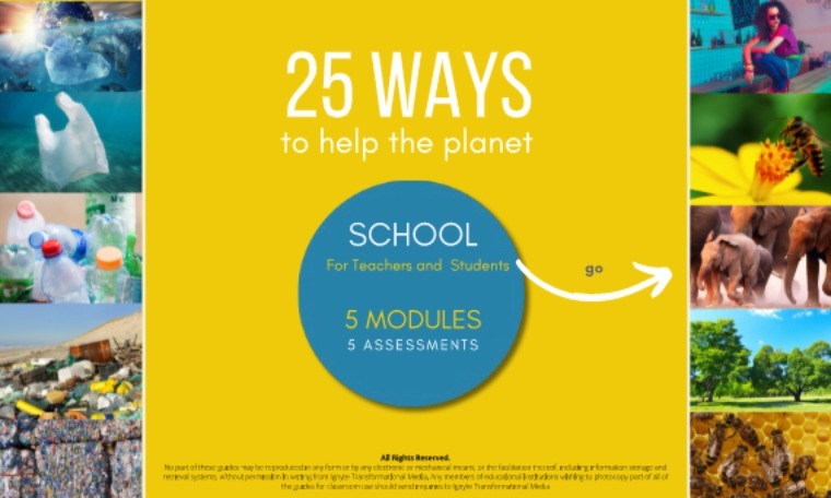 SCHOOL [English] :   50 WAYS TO HELP THE PLANET SCHOOL   [English]