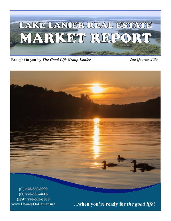 GLG Lake Report - Q2 2019 SalesReport_Q2_2019