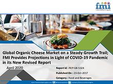 Global Organic Cheese Market on a Steady Growth Trail; FMI Provides P