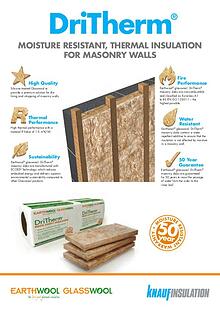 DriTherm® Thermal Insulation For Masonry Walls