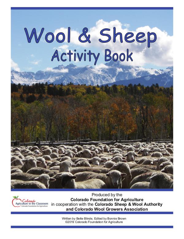 Activity Books Wool & Sheep Activity Book