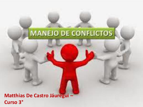 Manejo de conflictos Manejo de Conflictos. 3